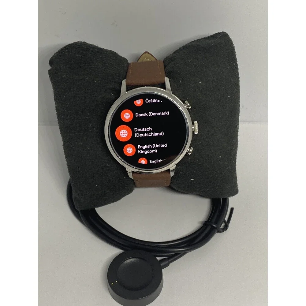 Fossil Gen 4 Authentic Digital Dial Smart Watch Custom Band FTW6017 AB462